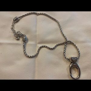 NWOT Brighton Add A Charm Reversible Charm Necklace